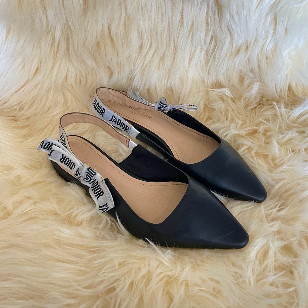Dior Leather Flats